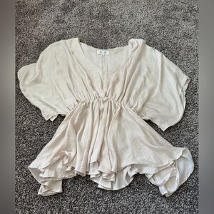 Elegant Cream Blouse